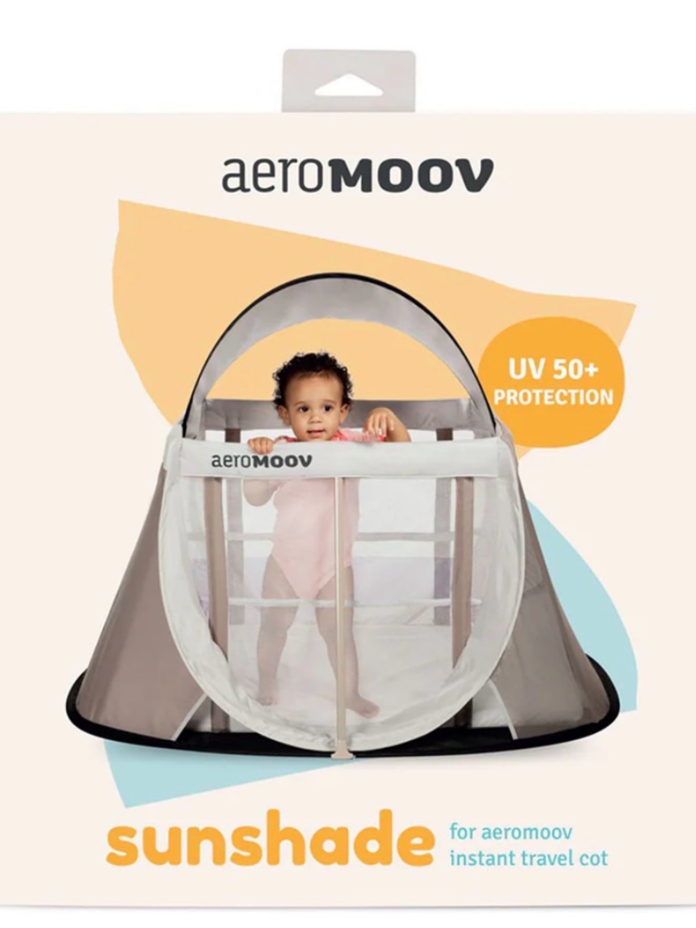 Sunshade AeroMOOV instant travel cot - Picture 3 of 3